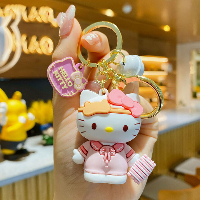 SANRIO Hello Kitty - Брелок для ключей, рюкзака из мультиков. Хит продаж
