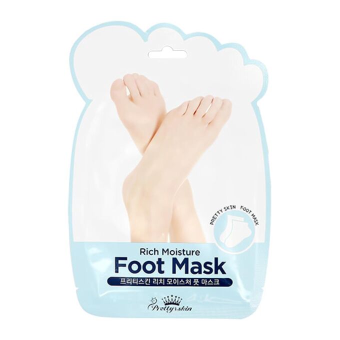 Pretty Skin PrettySkin Увлажняющая маска-носочки для ног PrettySkin Moisture Foot Mask, 16 мл(2шт)