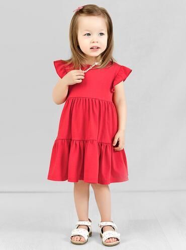 Bossa Nova 167Л22-161 (красный) Платье детское