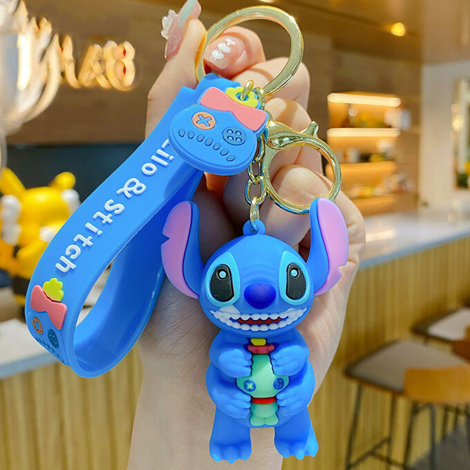 Disney Брелок Stitch (Стич) - Для рюкзака, ключей и на сумку