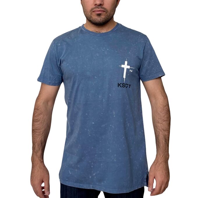 Мужская футболка KSCY с принтом – комфортная и заметная. Больше уверенности, больше стиля №283