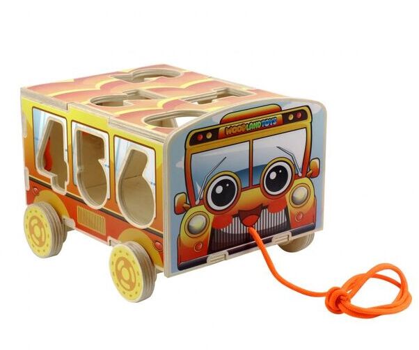 WoodLand Toys Сортер «Машина. Цифры», 152105