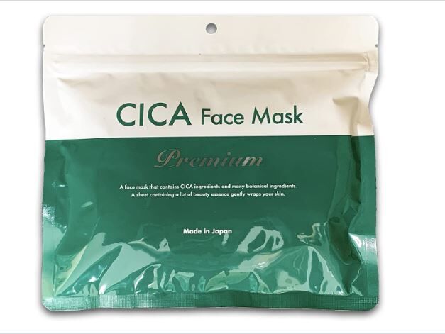SPC Маска для лица с экстрактом Центеллы азиатской CICA 30 шт