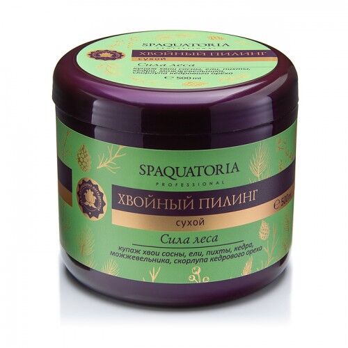 Spaquatoria Professional Spaquatoria Пилинг хвойный сухой &quot;Сила леса&quot;  500 мл