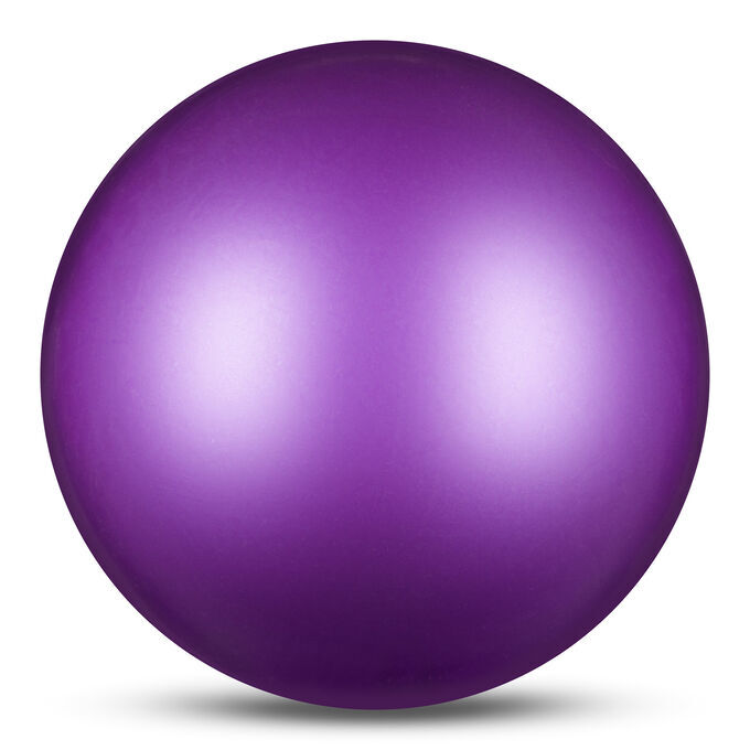 Мяч для художественной гимнастики силикон Металлик 300 г. 15 см. Нежные тона во Владивостоке