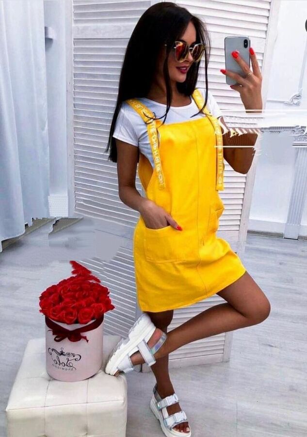 Сарафан с футболкой