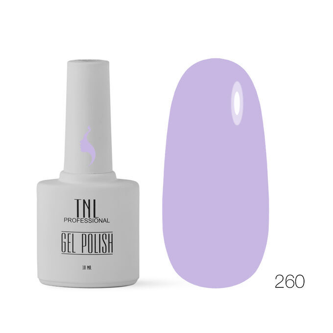 TNL Professional Гель-лак TNL 8 Чувств №260 - фиолетовый рассвет (10 мл.)