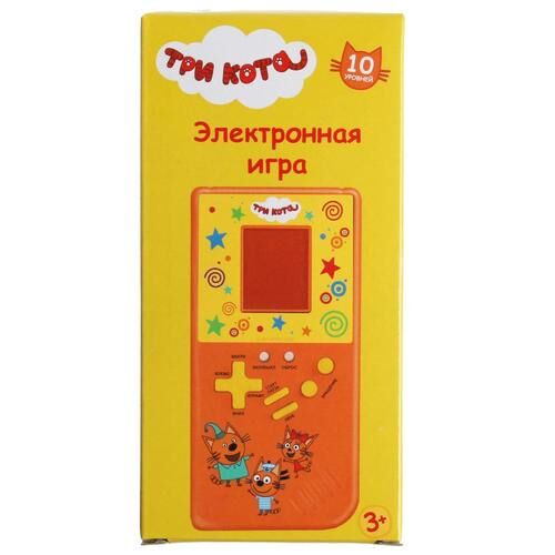 Игра логическая электронная &quot;Играем вместе&quot;Три кота ,14*7*2 см