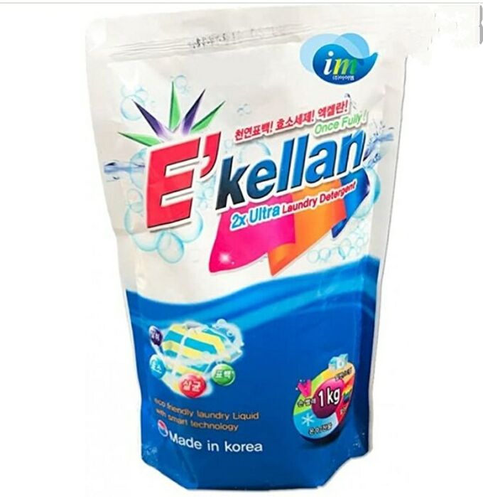 E&#039;kellan Стиральный порошок Ultra Powder Laundry Detergent, 1кг