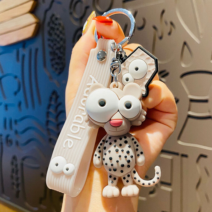 WL-Toys Брелок Леопард глазастый - Для ключей, рюкзаков и сумок