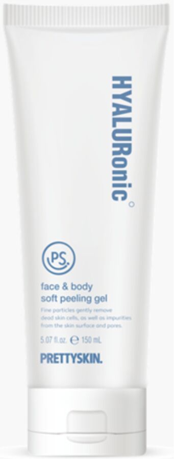 Pretty Skin PrettySkin Hyaluronic Face &amp; Body Soft Peeling Gel Гиалуроновый мягкий пилинг-гель для лица и тела, 150 мл