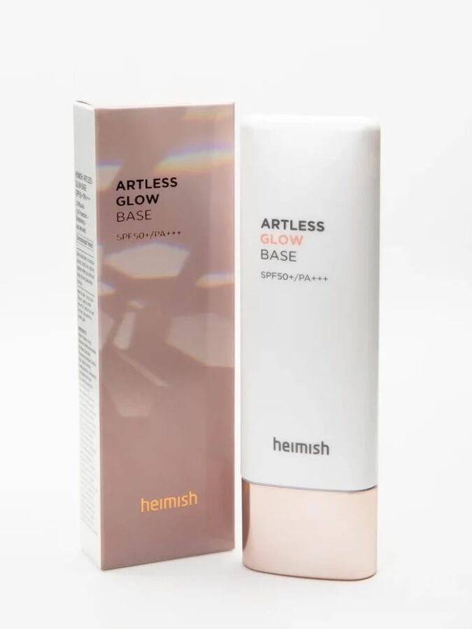 Heimish База под макияж с эффектом сияния Artless Glow Base SPF50+/PA+++, 40 мл