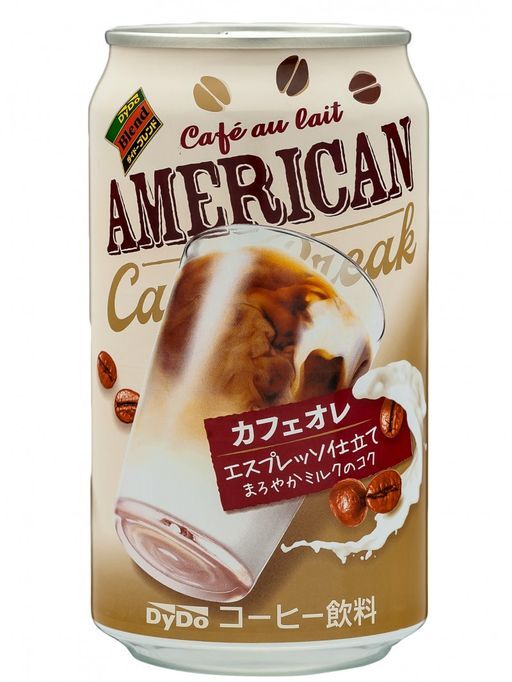 Кофейный напиток DyDo American Caf? au lait н/газ б/алк 340г 1/24