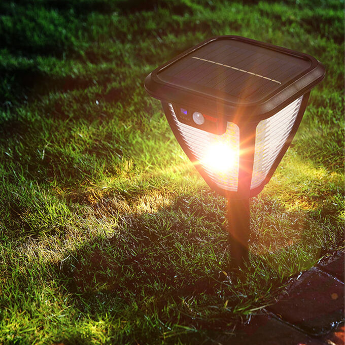 Светильник на солнечной батарее с пультом управления Solar Motion Landscape Light