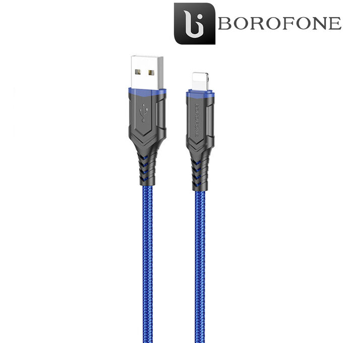 USB Кабель Borofone Charging Data Cable For Lightning 2.4A