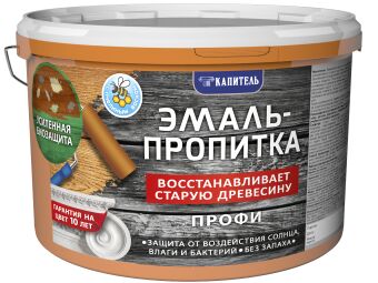 Нимфа Эмаль-пропитка 3 кг Профи - 3 банки (комплект) со скидкой 15%