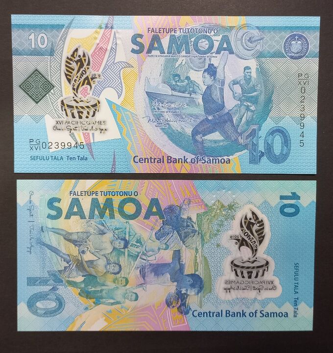 Самоа 10 тала 2019 UNC