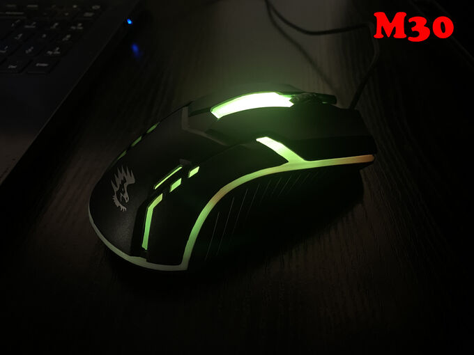 Игровая мышка YELANDAR GAME Series M с цветной RGB подсветкой