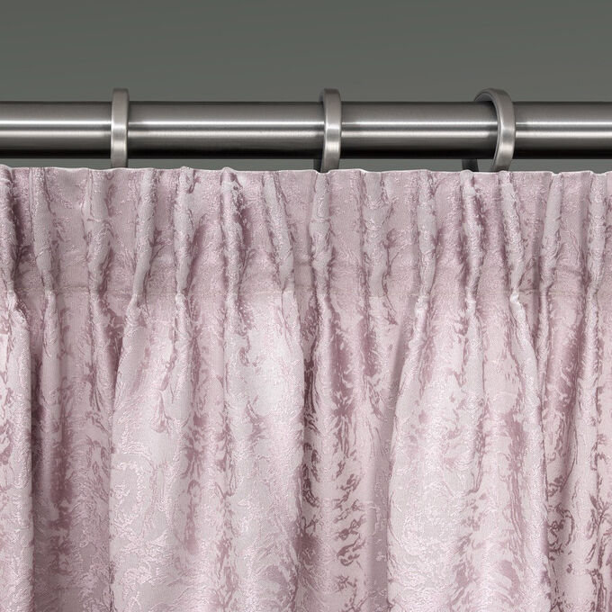 Классические шторы Россини цвет: розовый (200х270 см - 1 шт)