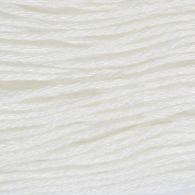 СИМА-ЛЕНД Нитки мулине «Blanc», 8 ± 1 м, цвет белый