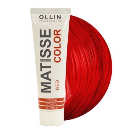 OLLIN Professional OLLIN MATISSE COLOR red/красный 100мл Пигмент прямого действия, шт