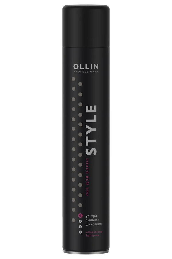 OLLIN Professional OLLIN STYLЕ Лак для волос ультрасильной фиксации 500мл