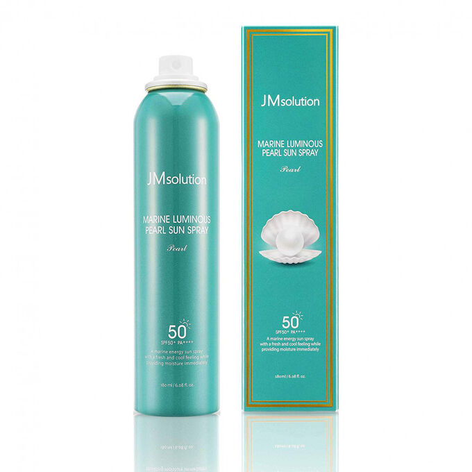 Солнцезащитный спрей с экстрактом жемчуга JMsolution Marine Luminous Pearl Sun Spray