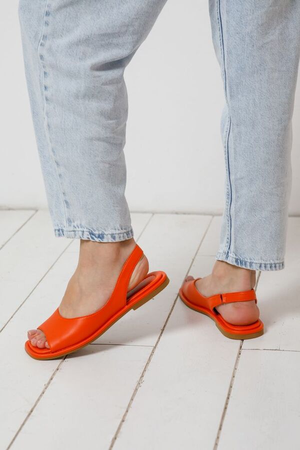 Испанская обувь от Запатос Босоножки Andges 12W26-35-121 nappa/orange