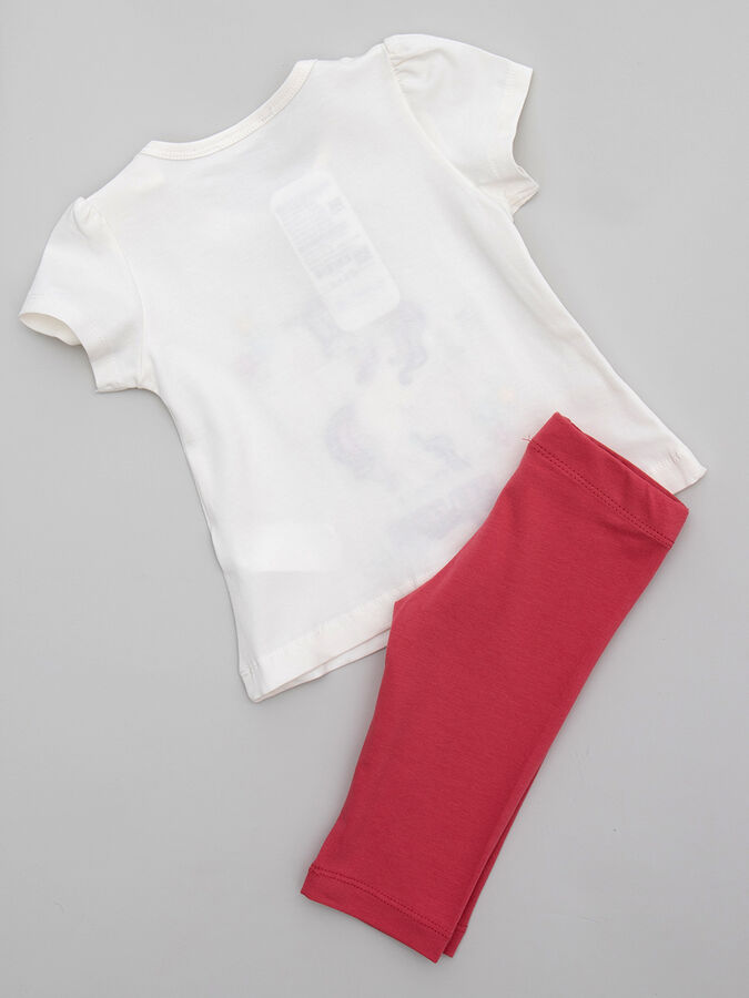 Комплект для девочки: футболка и лосины (Размер, где нет выбора - пишите в комментариях , пож-та)