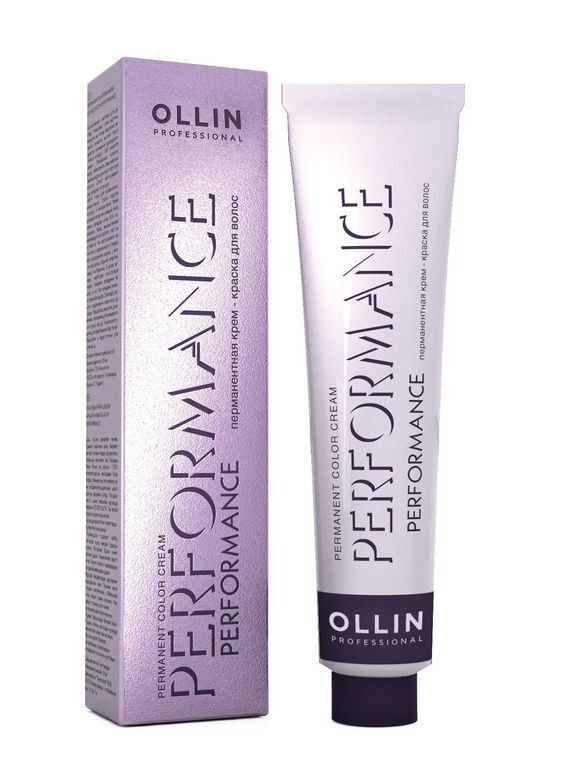 OLLIN Professional OLLIN PERF Перманентная стойкая крем-краска с комплексом VIBRA RICHE 6/0 ТЕМНО-РУСЫЙ 60 мл