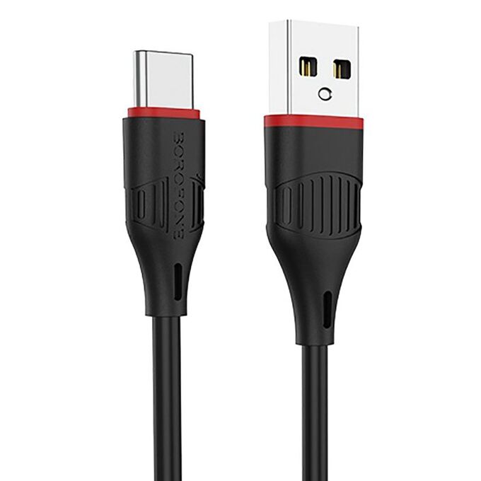 Кабель USB - Type-C Borofone BX17 Enjoy (black)