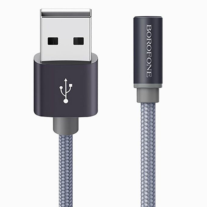 Кабель USB - micro USB Borofone BX26 Express (grey)