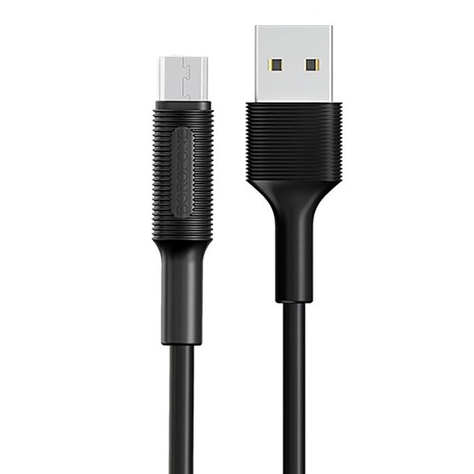 Кабель USB - micro USB Borofone BX1 EzSync (black)