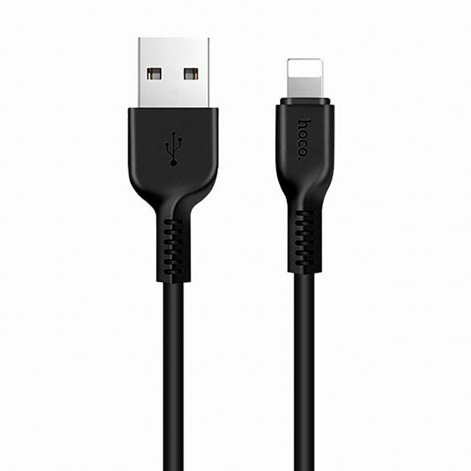 Кабель USB - Apple lightning Hoco X20 Snowy Spirit, 200 см. (black)