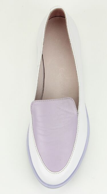 Туфли натуральная кожа Фиолетовый
