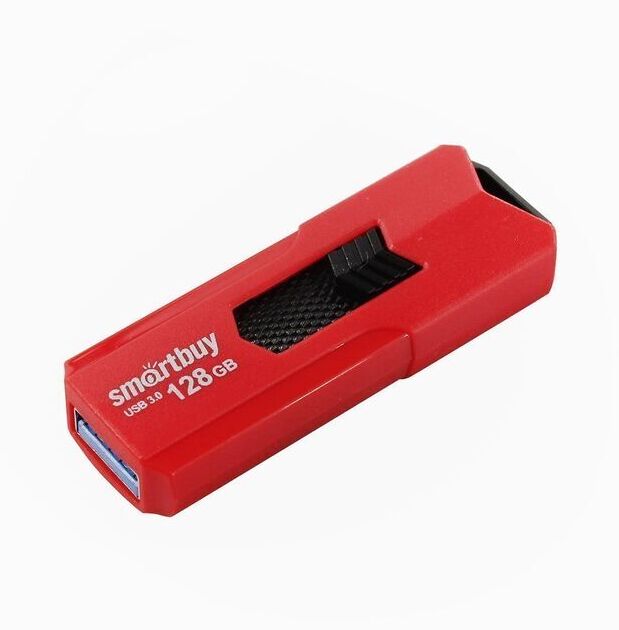 Флэш накопитель USB 128 Гб Smart Buy STREAM (red) 3.0