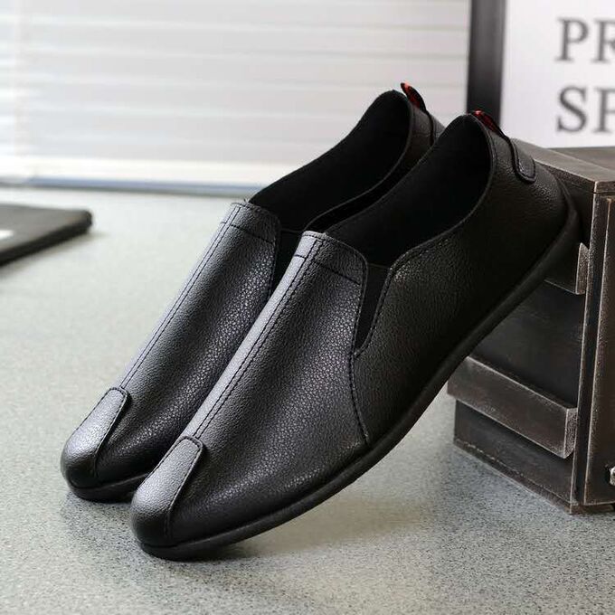 Туфли мужские в классическом стиле, цвет черный