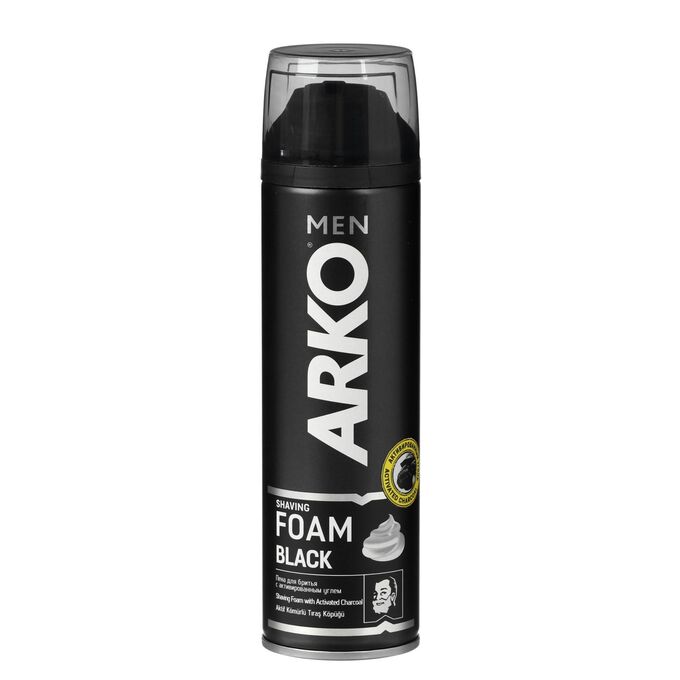 ARKO Пена для бритья с активированным углем 200 мл