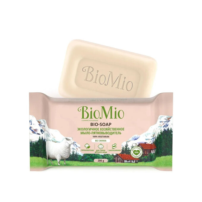 BIO-MIO BioMio Bio-Soap Хозяйственное мыло Без запаха /200