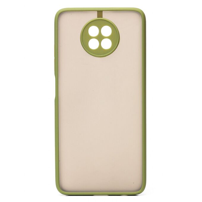 Чехол-накладка PC041 для &quot;Xiaomi Redmi Note 9T&quot; (green/black)
