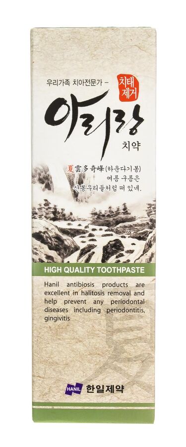 Hanil Зубная паста от зубного налёта &#039;ARIRANG Remove Plaque &#039;150 гр