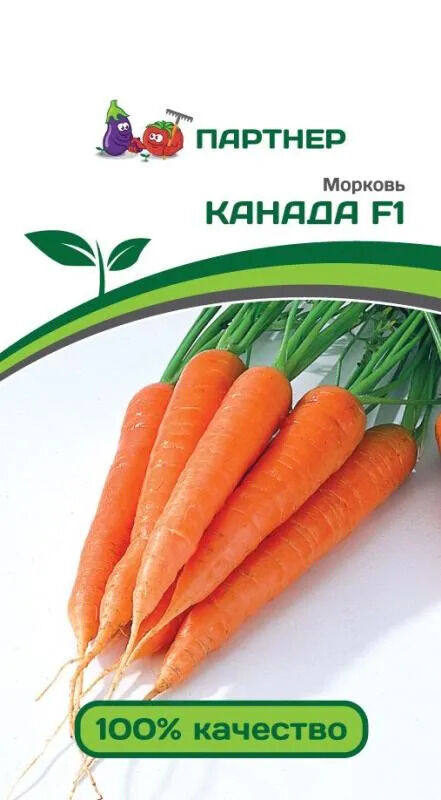 Семена Морковь Канада F1 0,5 гр.