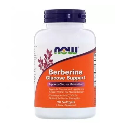 NOW Berberine Glucose Support 400мг Добавка для контроля уровня глюкозы в крови