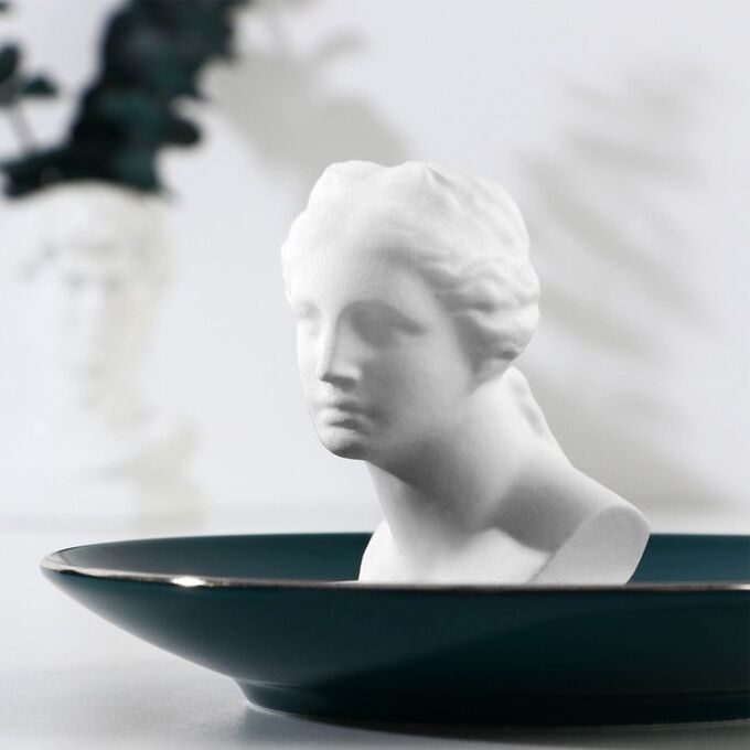 Дорого внимание Подставка для зубочисток «Венера», белая, 4,5 х 7 см