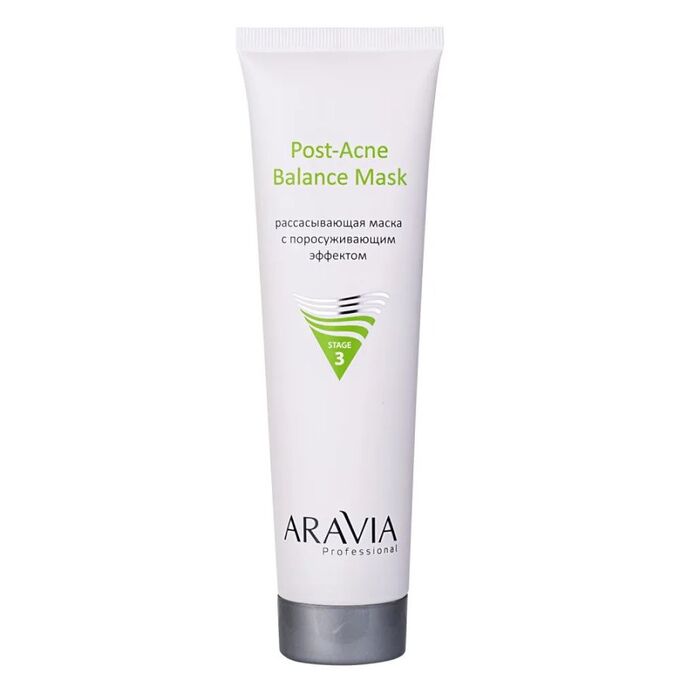 Косметика Aravia Рассасывающая маска с поросуживающим эффектом Post-Acne Balance Mask, 100 мл