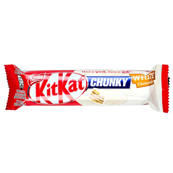KITKAT / батончик Кит-Кат CHUNKY WHITE Chocolate 40 г | Батончики ...