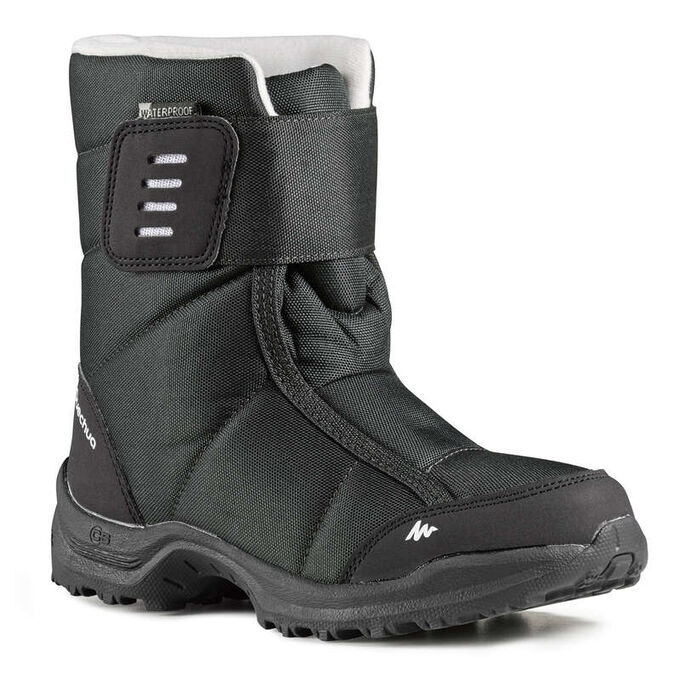 DECATHLON САПОГИ ЗИМНИЕ ТЕПЛЫЕ ВОДОНЕПРОНИЦАЕМЫЕ  Д/ДЕТЕЙ  SH100 X-WARM QUECHUA