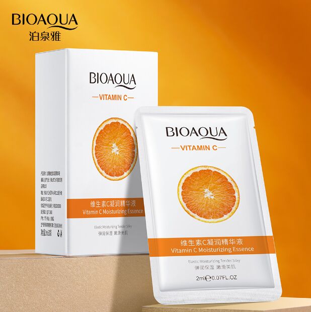 Увлажняющая эссенция для лица с витамином С BioAqua Vitamin C Moisturizing Essence, 2 мл