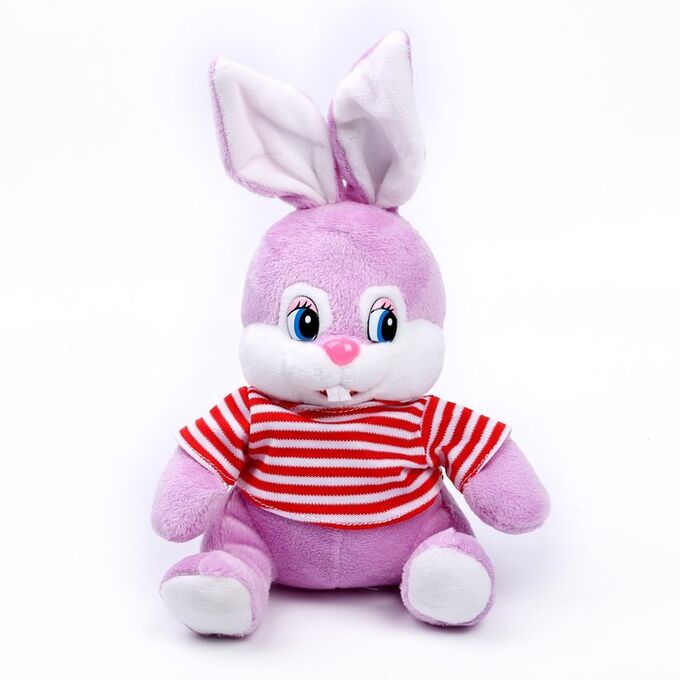 СИМА-ЛЕНД Мягкая игрушка «Кролик в футболке»
