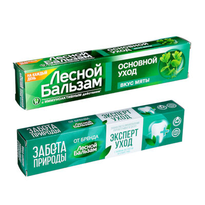 Зубная паста Лесной бальзам со вкусом мяты, 75мл